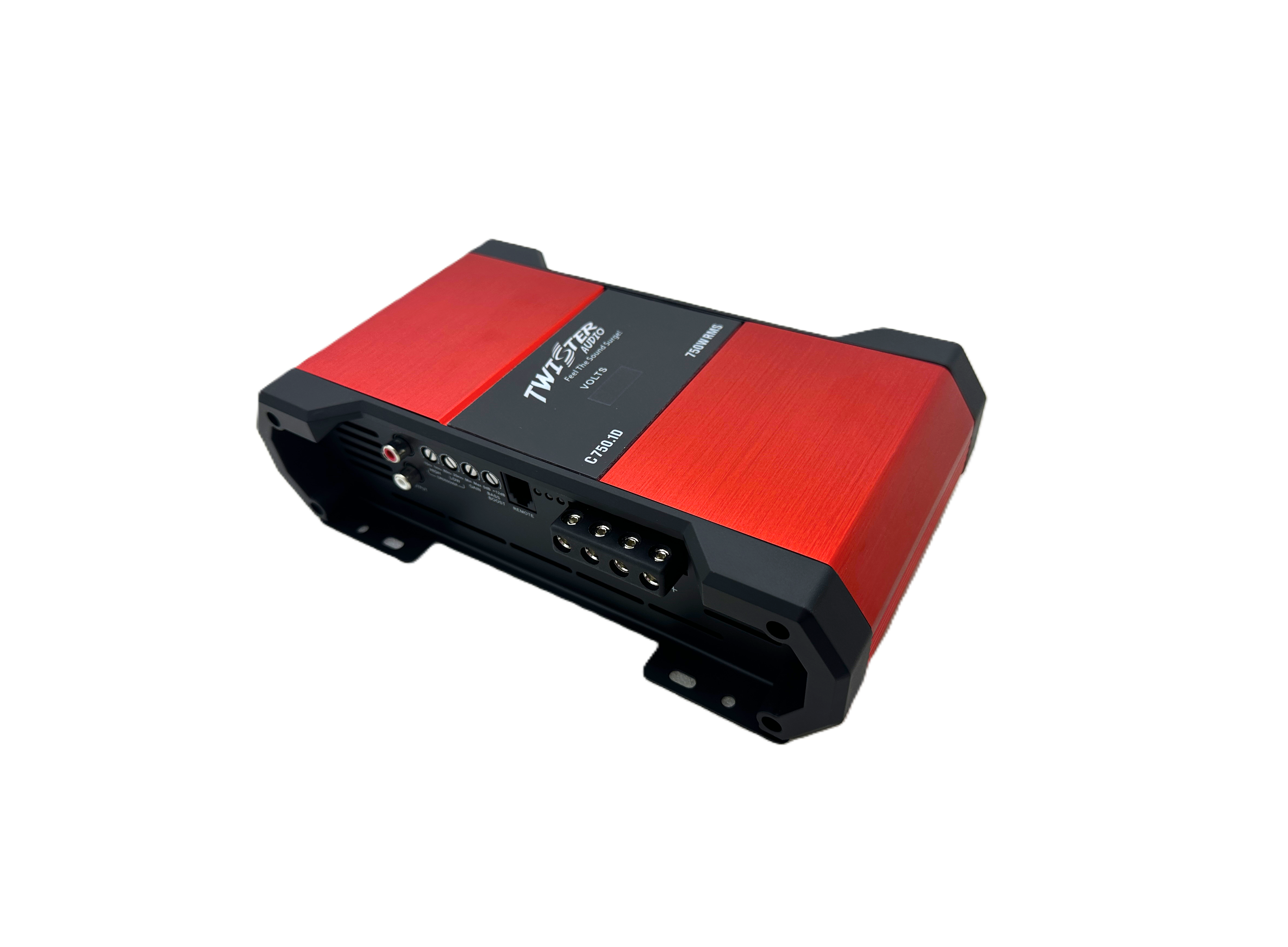 TWISTER AUDIO CARNAGE V2 SERIES 1 CHANNEL AMPLIFIER 750W RMS/CH @ 1 OHM(C.750.1)