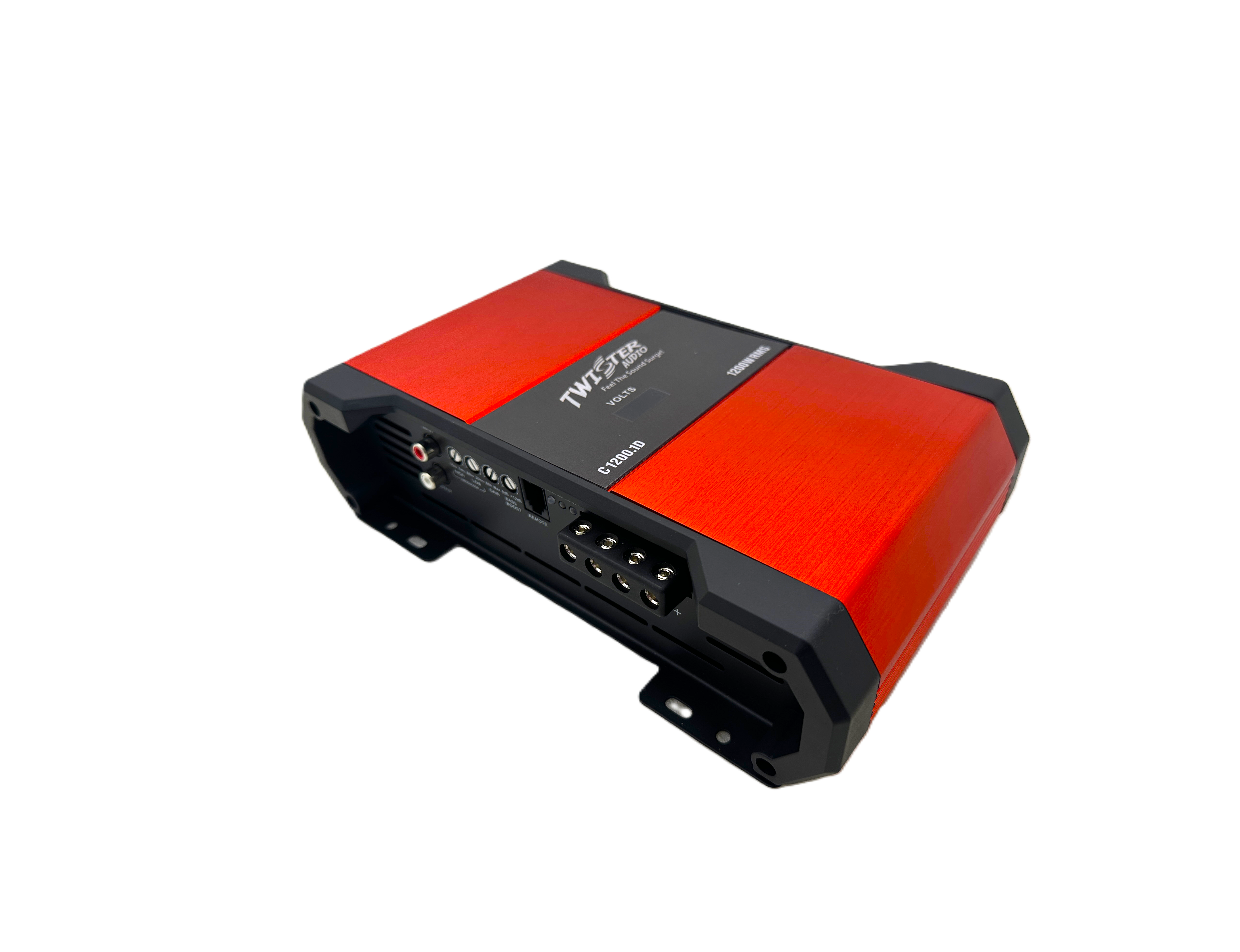 TWISTER AUDIO CARNAGE V2 SERIES 1 CHANNEL AMPLIFIER 1200W RMS/CH @ 1 OHM(C.1200.1)