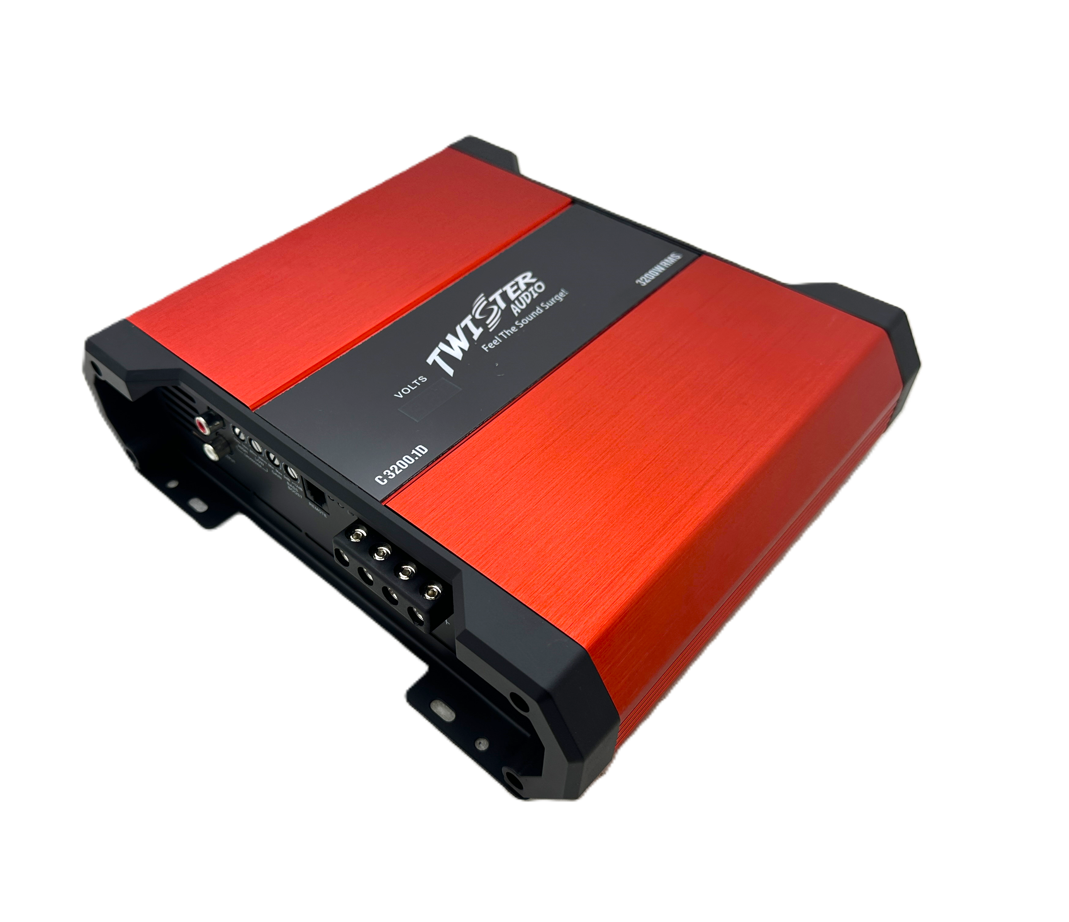 TWISTER AUDIO CARNAGE V2 SERIES 1 CHANNEL AMPLIFIER 3200W RMS/CH @ 1 OHM(C.3200.1)