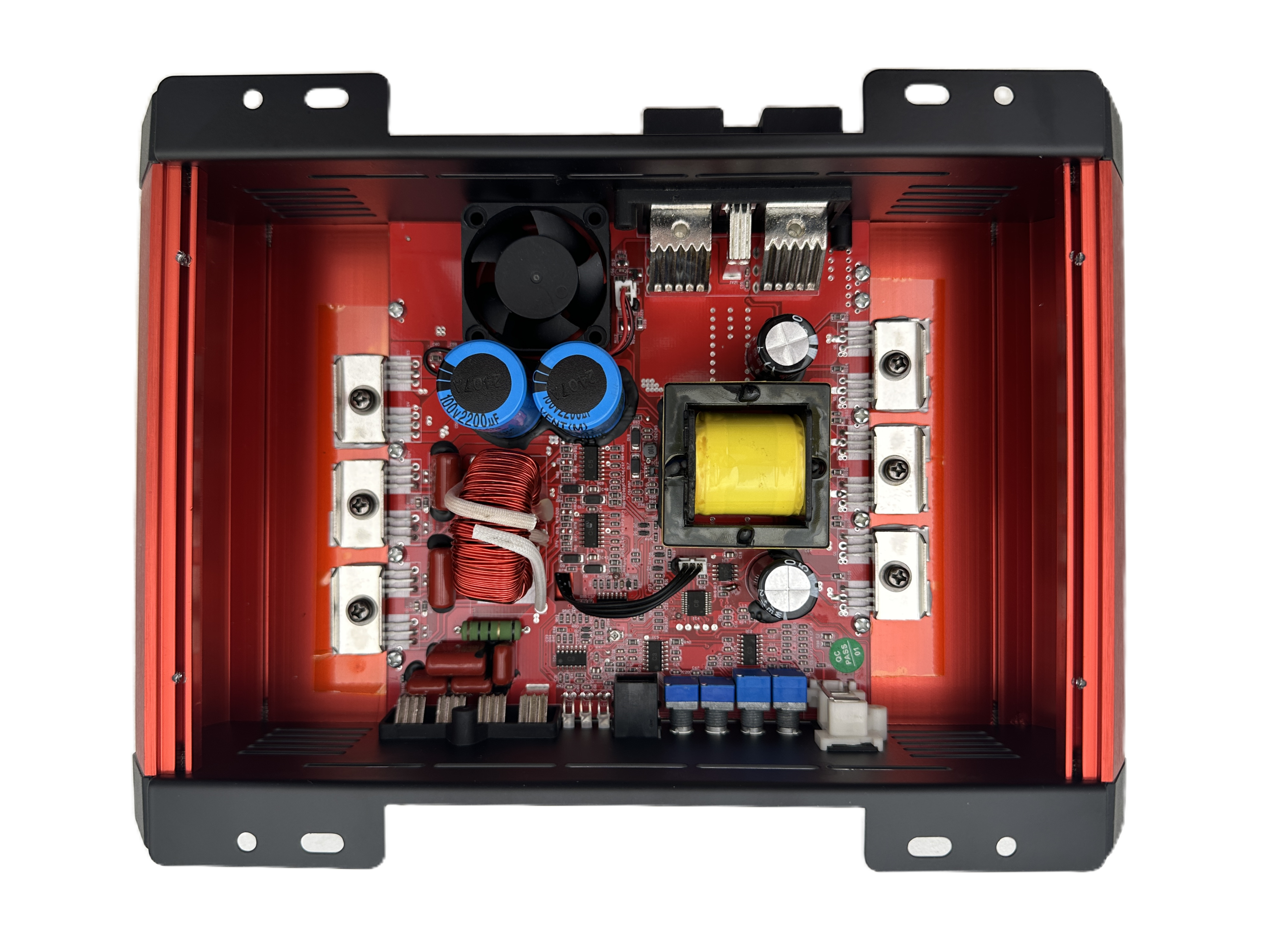 TWISTER AUDIO CARNAGE V2 SERIES 1 CHANNEL AMPLIFIER 1600W RMS/CH @ 1 OHM(C.1600.1)