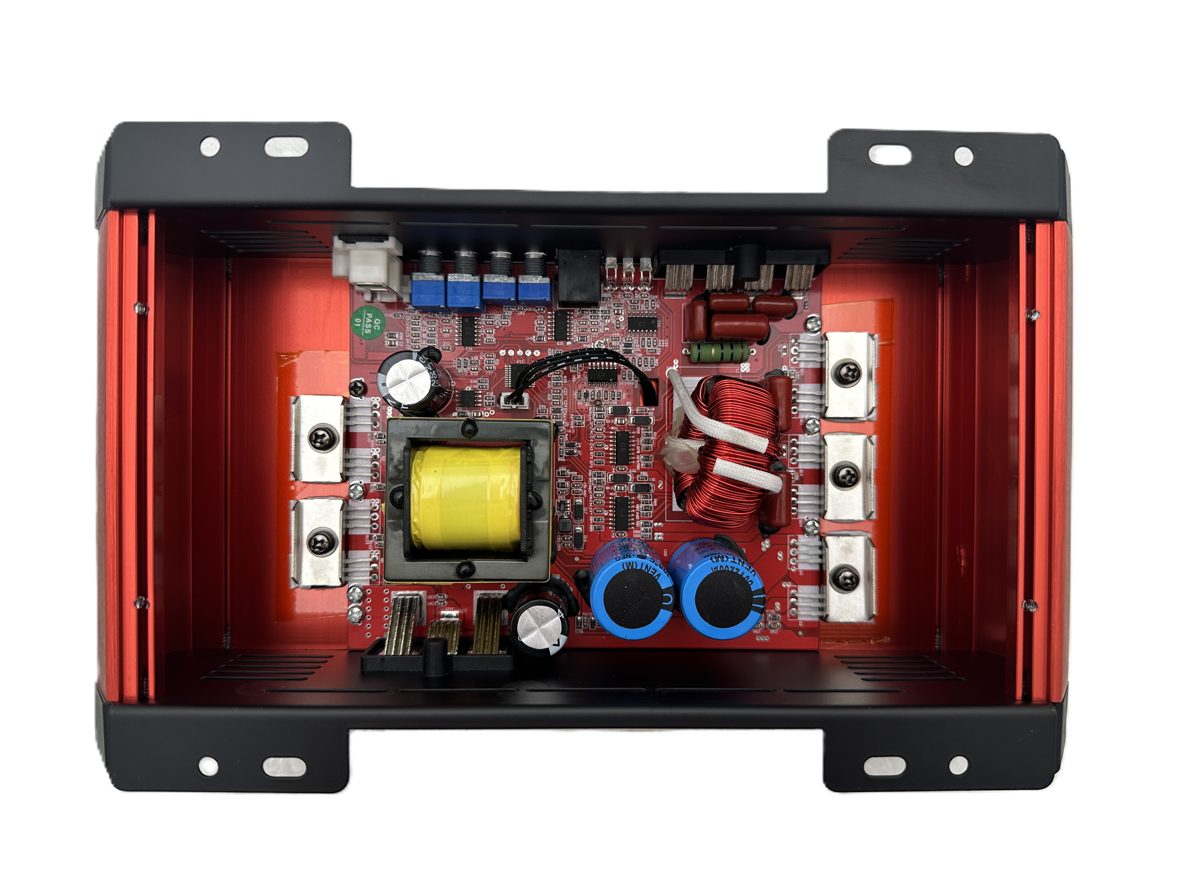 TWISTER AUDIO CARNAGE V2 SERIES 1 CHANNEL AMPLIFIER 1200W RMS/CH @ 1 OHM(C.1200.1)