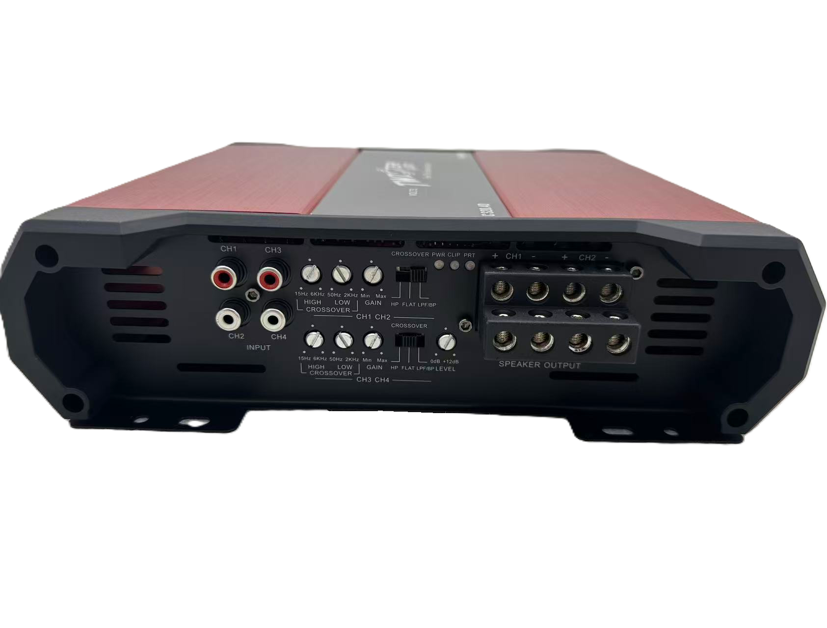 TWISTER AUDIO CARNAGE V2 SERIES 4 CHANNEL AMPLIFIER 300W RMS/CH @ 1 OHM(C320.4)