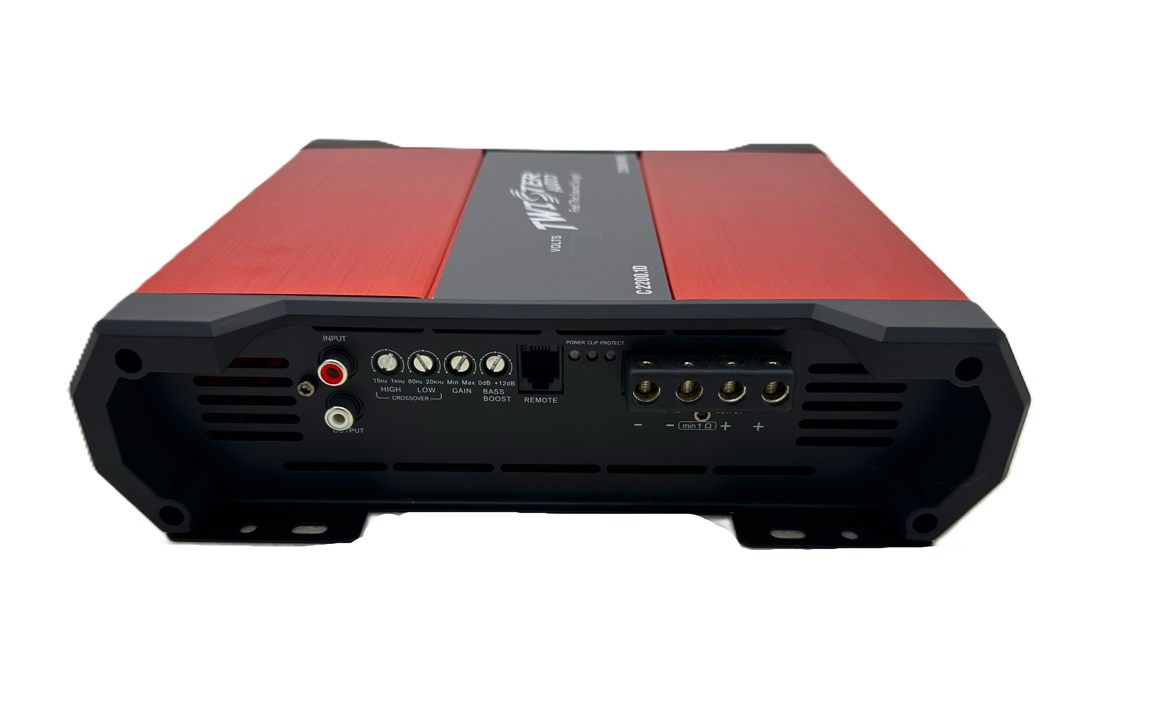 TWISTER AUDIO CARNAGE V2 SERIES 1 CHANNEL AMPLIFIER 2200W RMS/CH @ 1 OHM(C.2200.1)