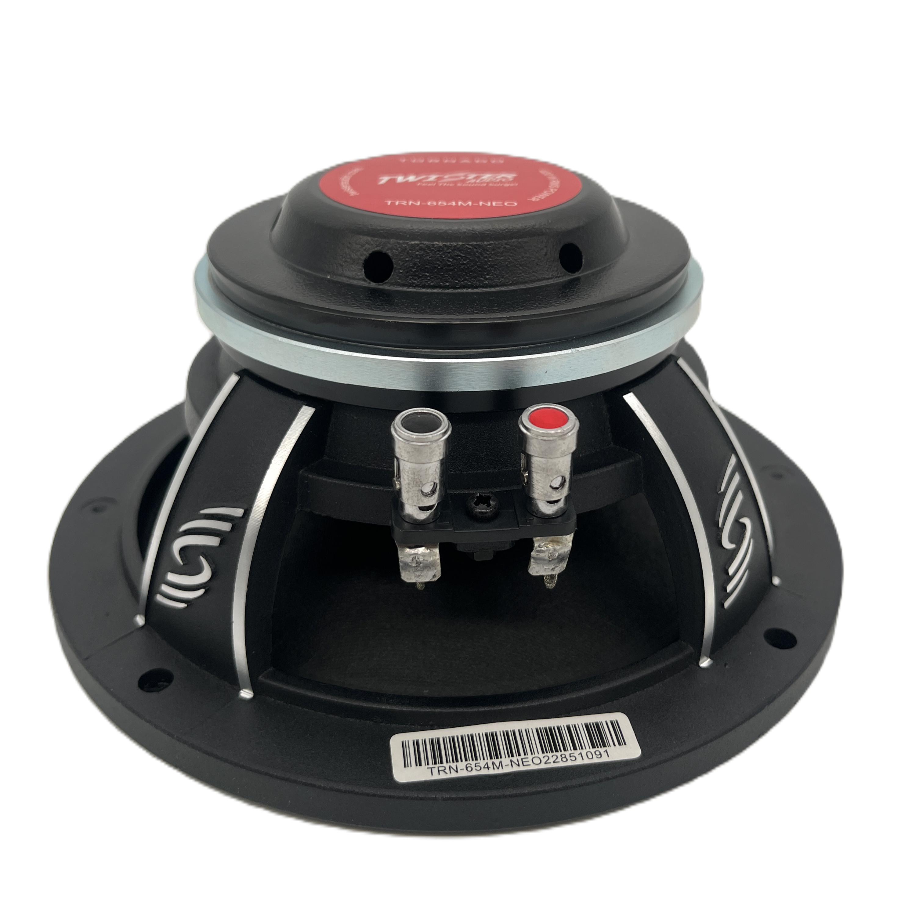 TWISTER AUDIO TORNADO 6.5" 400W RMS NEODYMIUM MIDRANGE SPEAKER (TRN-654M-NEO)