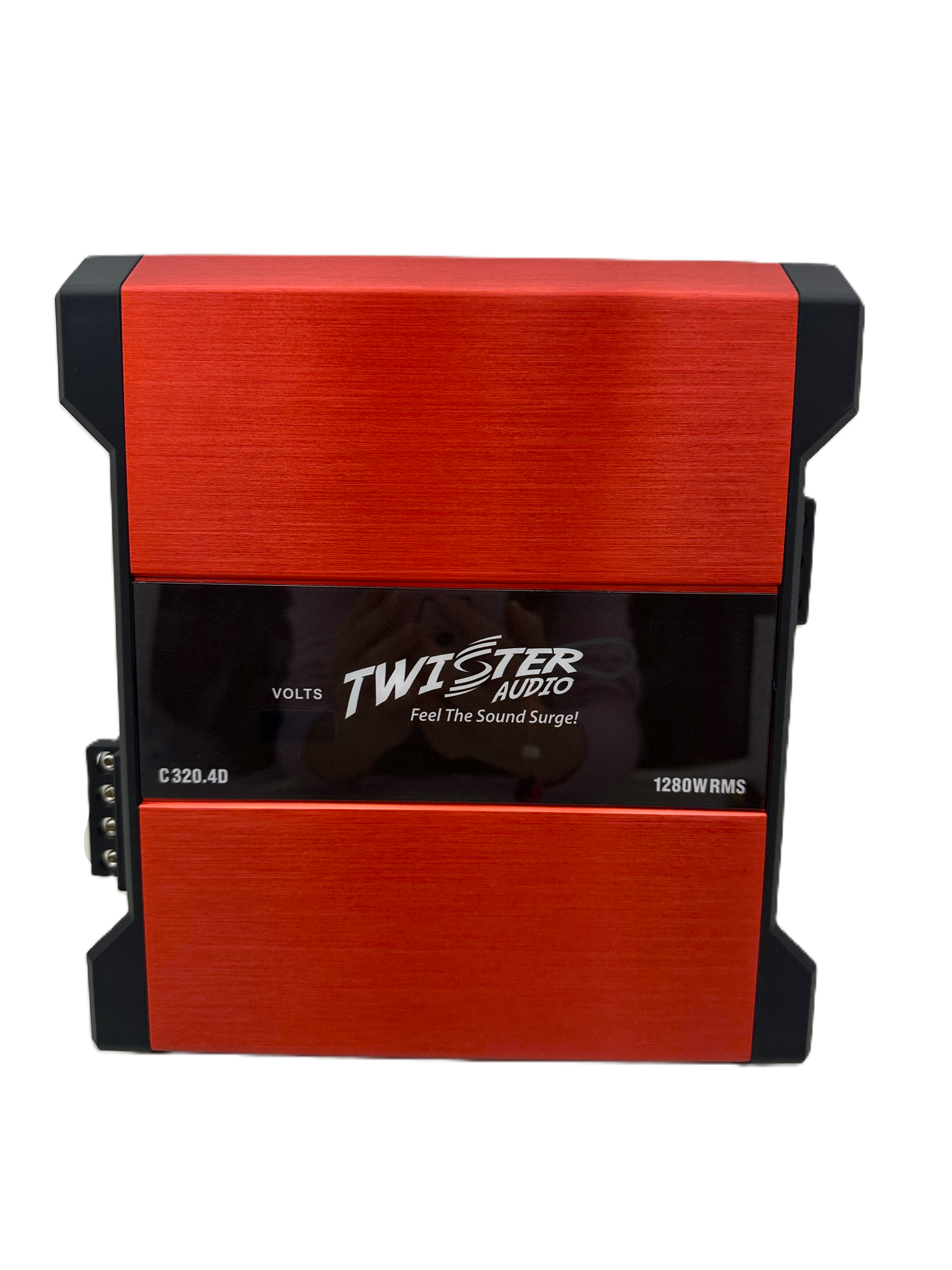 TWISTER AUDIO CARNAGE V2 SERIES 4 CHANNEL AMPLIFIER 300W RMS/CH @ 1 OHM(C320.4)