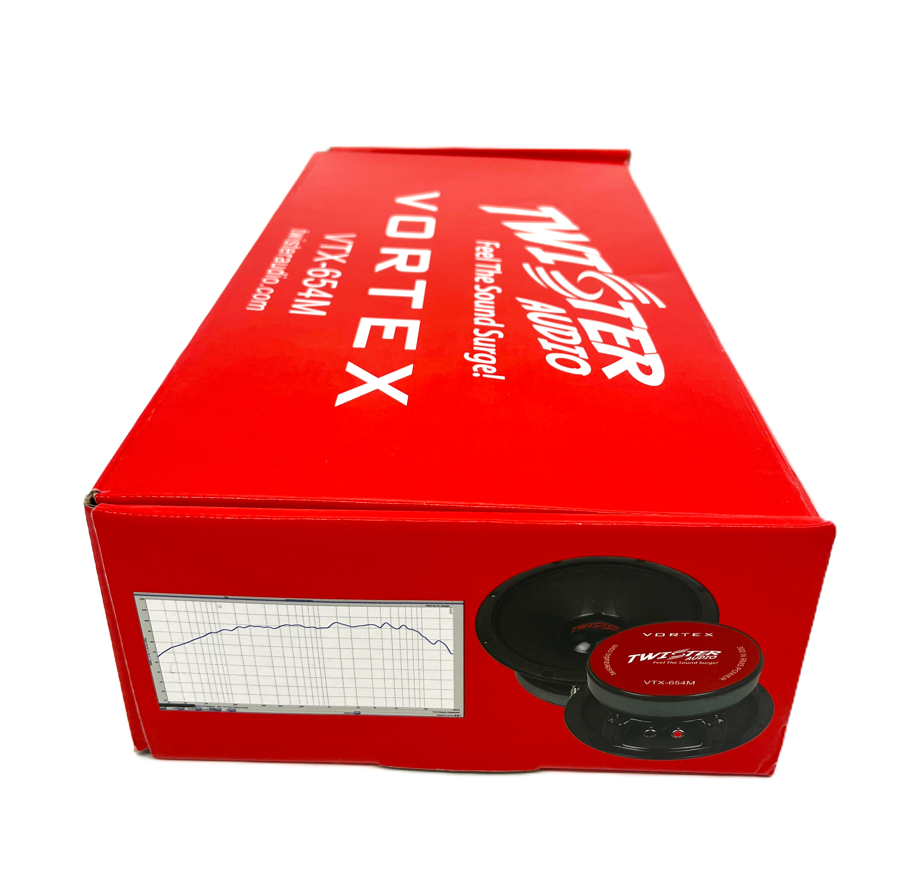 TWISTER AUDIO VORTEX 6.5" 300W RMS MIDRANGE SPEAKER (VTX-654M)