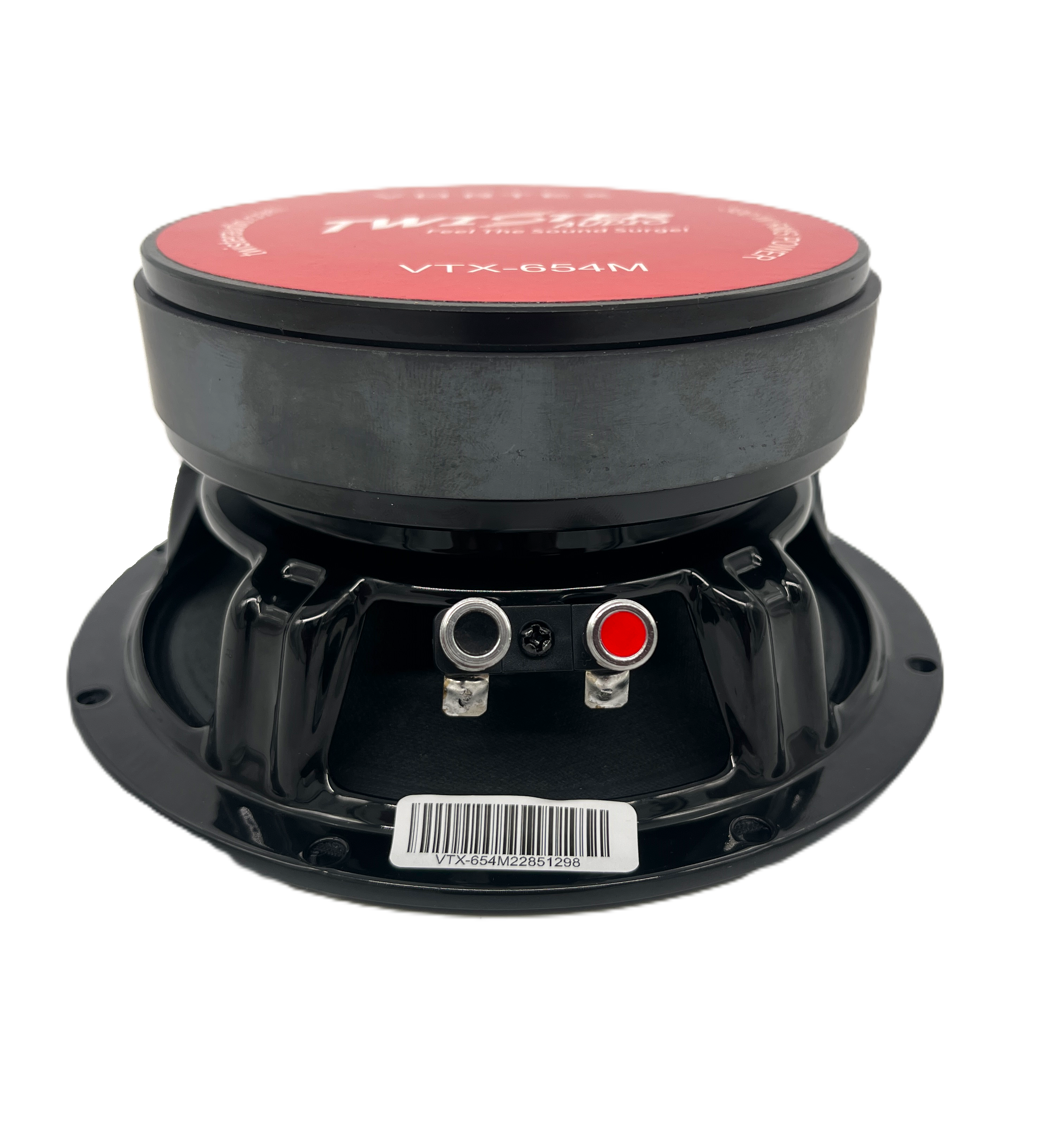 TWISTER AUDIO VORTEX 6.5" 300W RMS MIDRANGE SPEAKER (VTX-654M)
