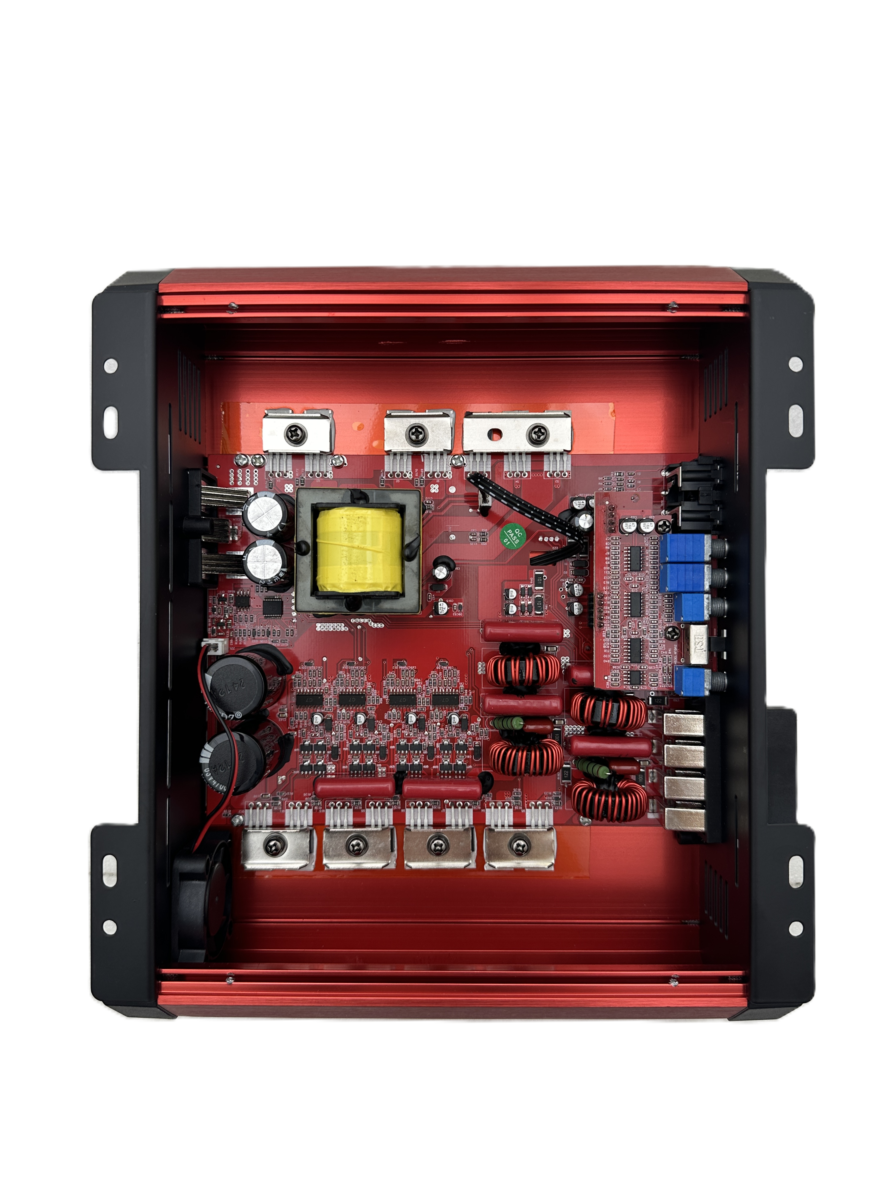 TWISTER AUDIO CARNAGE V2 SERIES 4 CHANNEL AMPLIFIER 300W RMS/CH @ 1 OHM(C320.4)