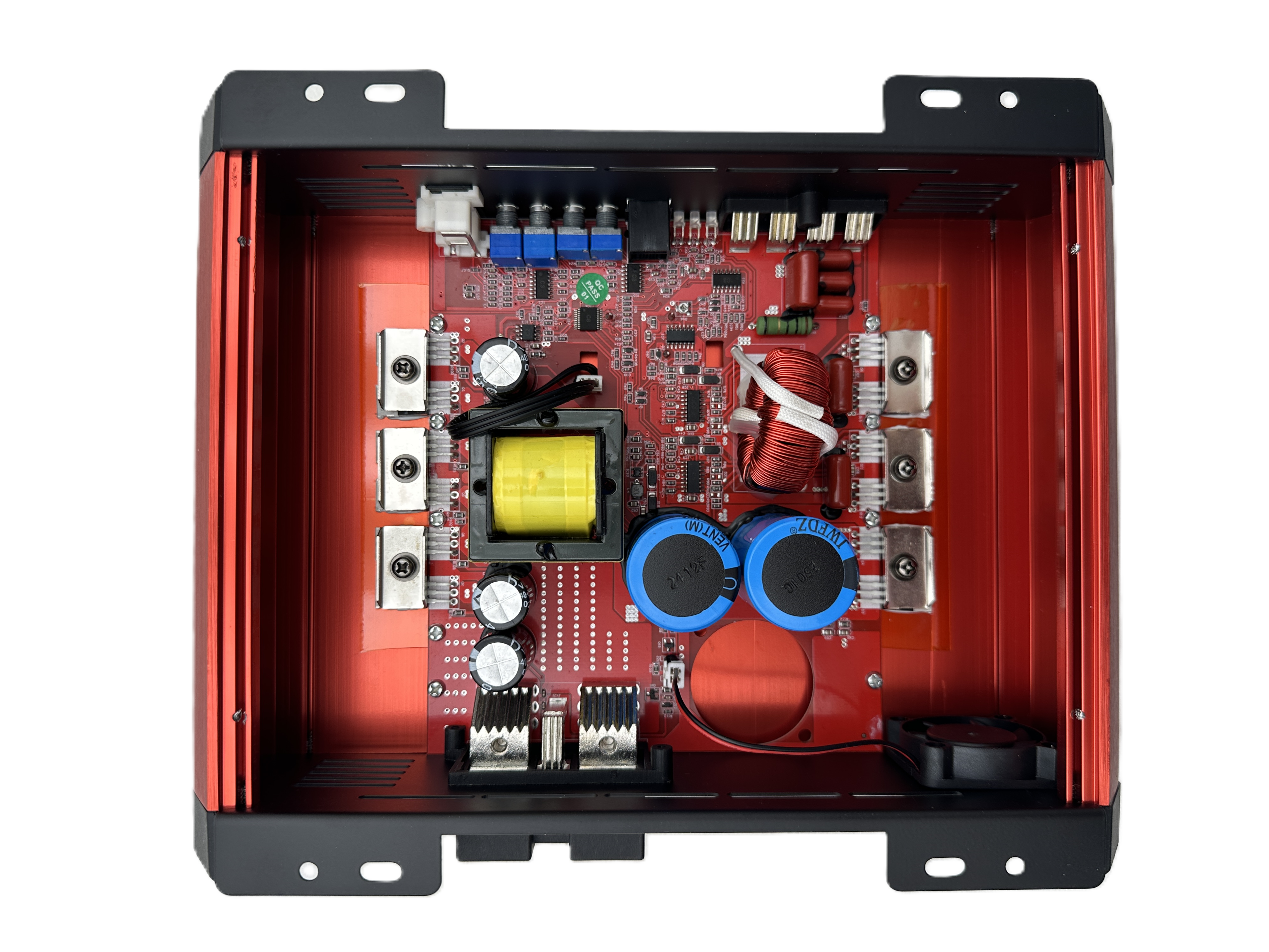 TWISTER AUDIO CARNAGE V2 SERIES 1 CHANNEL AMPLIFIER 2200W RMS/CH @ 1 OHM(C.2200.1)